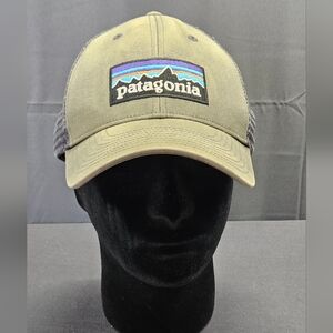 Patagonia Hat Cap Gray Hiking Logo Outdoor Trucker Adjustable One Size